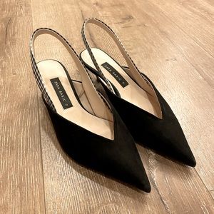 Zara Heeled Shoes (miumiu style)